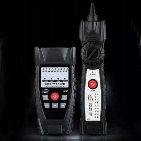 KABELTESTER, LEITUNGSPAR-SUCHGERÄT, RJ45-TRACKER