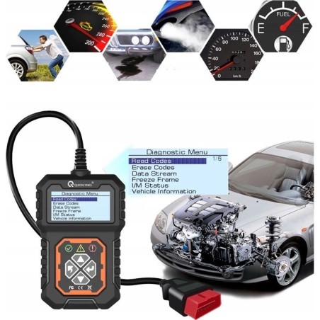 Geko Diagnosescanner mit OBD2-Schnittstelle – Fehlerdiagnosegerät für Audi, VW, ŠKODA und BMW