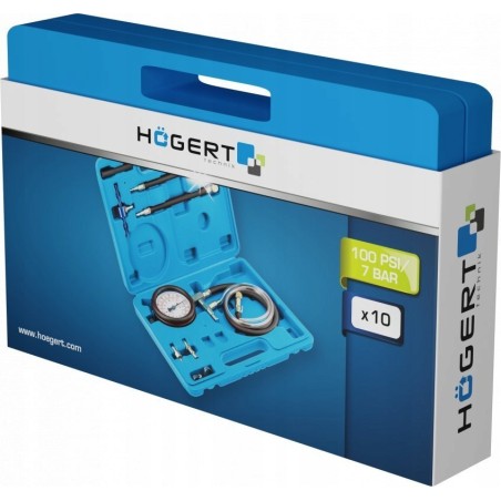 Högert Technik HOGERT FUEL INJECTION PRESSURE TESTER, 10er-Set.