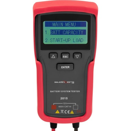 Steinberg Tester für Blei-Säure-Autobatterien, LCD, 3–250 Ah, 9–18 V