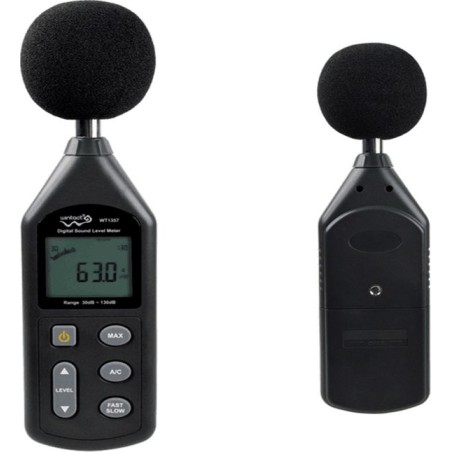 Wintact Schallpegelmesser, Dezibelmesser WT1357, universell einsetzbar