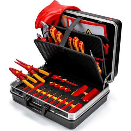 Knipex Werkzeugkoffer BASIC E-MOBILITÄT 465 × 200 × 410 mm