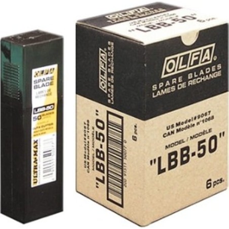 Olfa-Klinge 18 mm, 50 Stück LBB-50