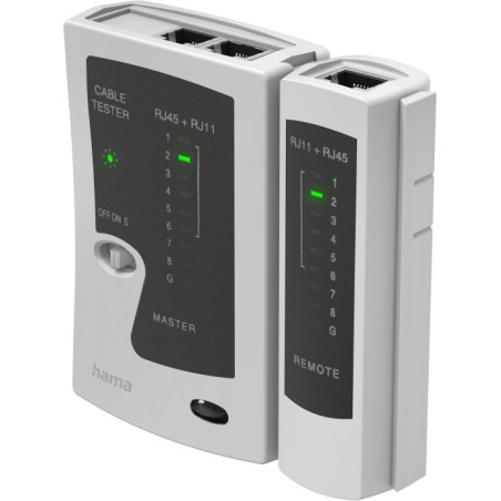 Hama 8p8c (RJ45) 6p6c oder 6p4c – Netzwerkkabel-Tester