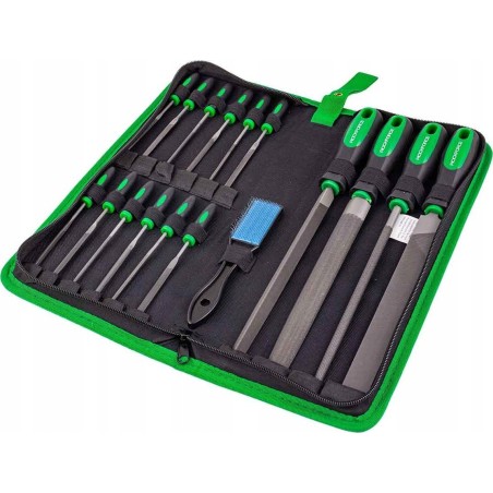 ROCKFORCE / WMC ROCKFORCE Feilen + Metallbohrer, 17-teiliges Set