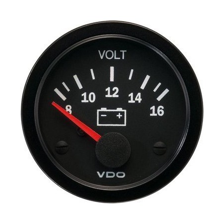 VDO-Uhr 52 mm – 12 V (8–16 V)