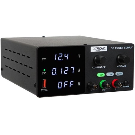 Labornetzteil SPPS-G305 30 V/5 A, schwarz