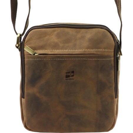 Nordee Herren-Gürteltasche aus Naturleder Nordee MSD-03 GM07 NoSize