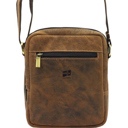 Nordee Herren-Gürteltasche aus Naturleder Nordee MSD-03 GM06 NoSize