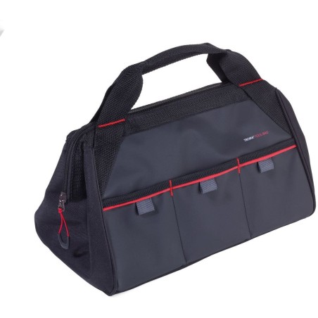 TROIKA TOOL BAG Schwarz, Rote Plane