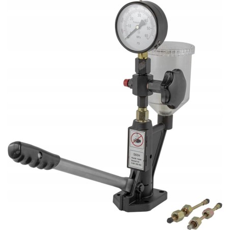 Forsage-Prüfgerät für Dieseleinspritzdüsen mit Manometer und Gewindeadaptern