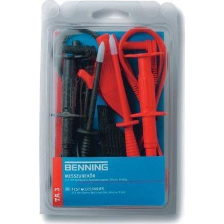 Benning TA-Messleitungssatz, 3, 8-teilig BENNING