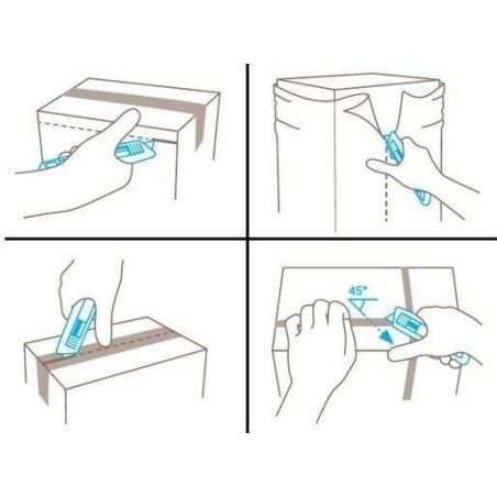 MARTOR Sicherheitsmesser MEGASAFE, automatischer Klingenrückzug – Martor