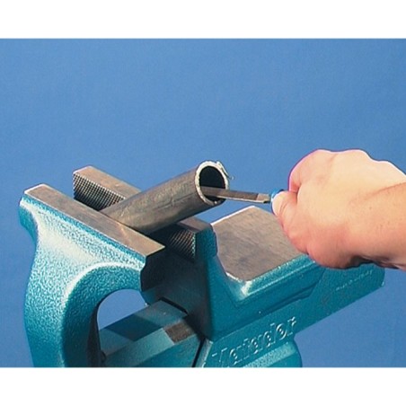 Werkzeug mit Griff und halbrunder Spitze, 300 mm, Schnitt 1, für die Grobbearbeitung