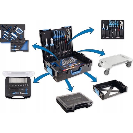 Gedore-Werkzeugwagen GEDORE Cover Tool Card, leer, inkl. Montagesatz