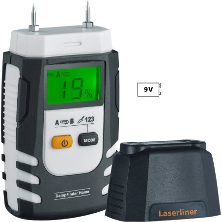 Laserliner DampFinder Home – Feuchtigkeitsmesser für Holz und Wände