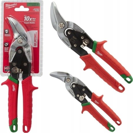 Milwaukee Blechschere, gebogen, rechts