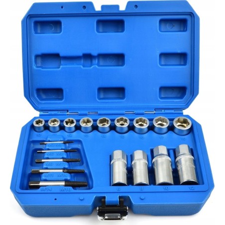 Geko Schrauben- und Stift-Ausdreher-Set, 17-teilig (10)