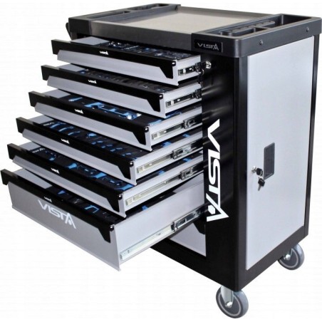 Werkzeugwagen SATA TOOL TROLLEY 257-teilig VISTA