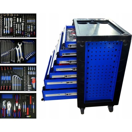 Adler-Werkzeugwagen mit 7 Schubladen und Ausstattung (MAR3560.0)