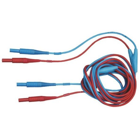 Sonel Messkabel, 3 m, zweiadrig, U1 I1 /Bananenstecker/ (WAPRZ003DZBBU1I1)