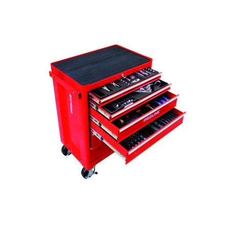 Pro-Line-Werkzeugwagen mit 5 Schubladen und Zubehör (33116)