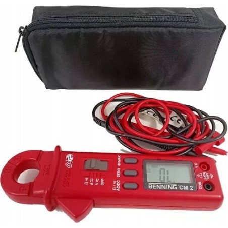 Benning Strommessgerät BENNING CM 2-1 mit Stromzangen und Zubehör