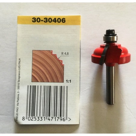 Fräser 30-30406P 28,6 × 54,2 × 6,0 R4,8