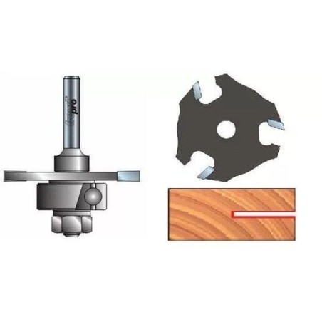 Fräser 63-10406P 50,8 × 2,0 × 60,3 × 6,0-3