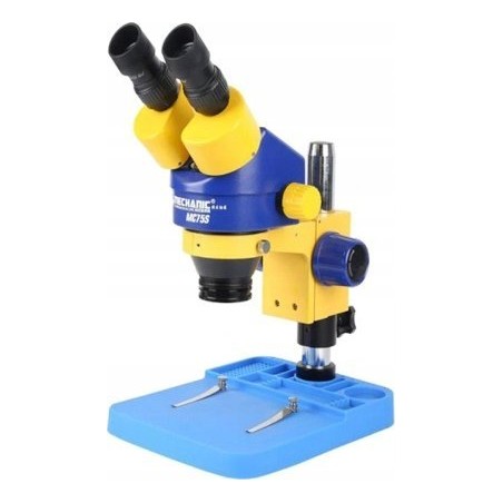 Stereomikroskop Triocular Mechanic MC75T B1 Minionek + LED-Beleuchtung