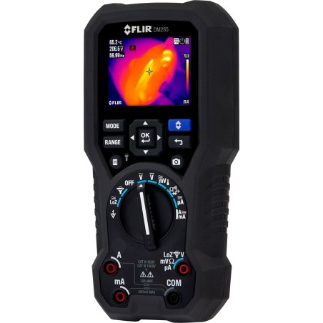 FLIR Systems Wärmebild-Multimeter mit IGM-Funktion, FLIR 160 x 120 px, bis 150 °C, mit flexiblen Messzangen und Akku