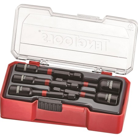 Teng Tools Impact-Steckschlüsseleinsatz-Set für Schraubendreher, 5-teilig, Teng Tools TJNS05