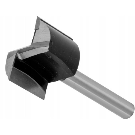 CMT HM-Fräser D24 I20 L70 S8... gerade, mit Bohrklinge.