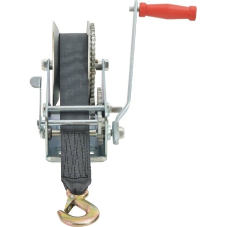 vidaXL Handwinde mit Gurt, 1360 kg