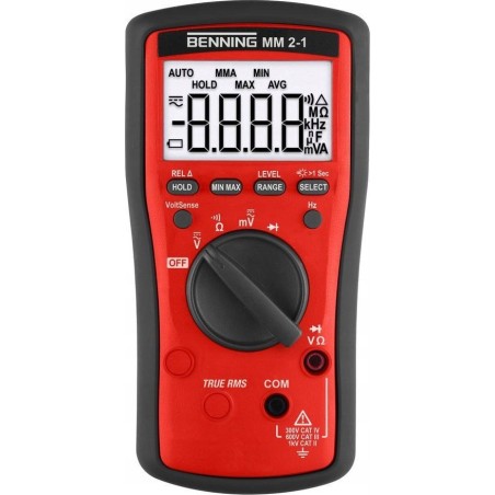 Benning Multimeter BENNING MM 2-1, digital, mit Zubehör