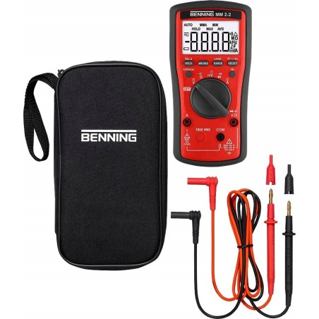 Benning Multimeter BENNING MM 2-1, digital, mit Zubehör