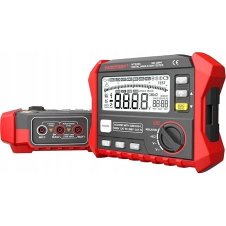KONTINUITÄTSTESTER, ISOLATIONSWIDERSTANDSMESSGERÄT, HANDMULTIMETER AC/DC MIT LCD-DISPLAY