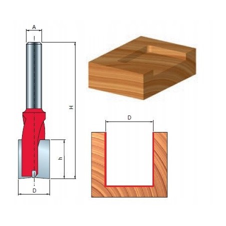 Fräser 17-10608P 22×25×70×8,0
