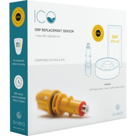 Ondilo ONDILO ICO – ORP-Chlor-Brom-Sensor (orange) + Kalibrierungsset