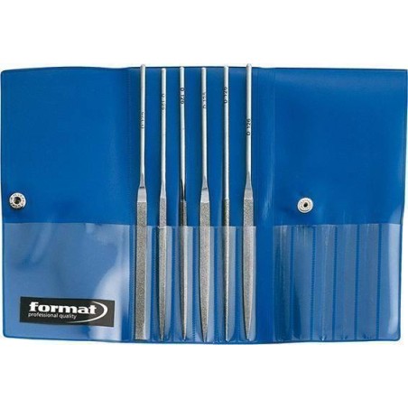 Set mit 6 Nadel- und Diamantfeilen, FORMAT