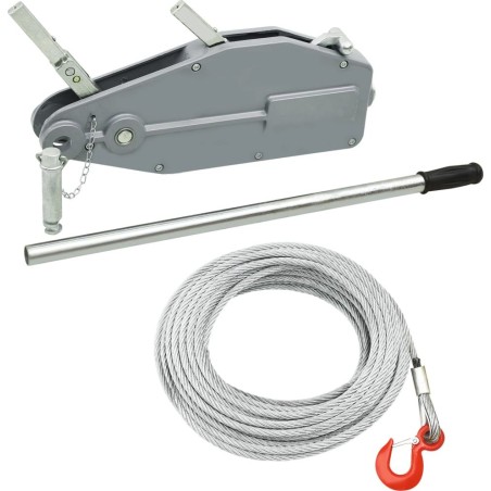 vidaXL Seilwinde, 800 kg