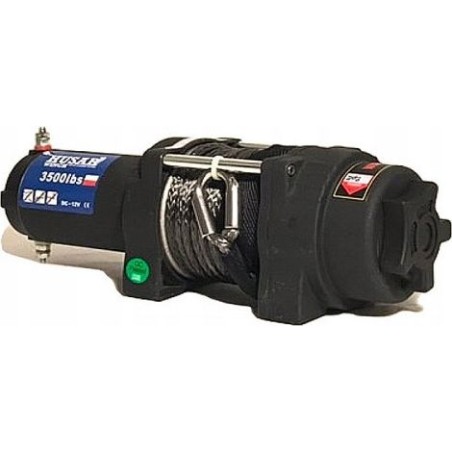 Husar Elektrische Seilwinde mit Kunststoffseil BST S 3500 LBS