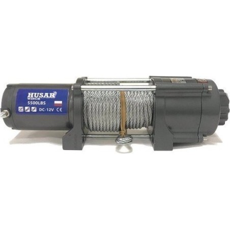 Husar Elektrische Seilwinde BSTS 5500 lbs (Stahlseil)