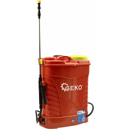 Geko Sprühgerät G73251, akkubetrieben + Akku 8,0 Ah + Ladegerät