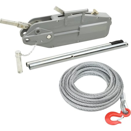 vidaXL Handseilwinde, 3200 kg