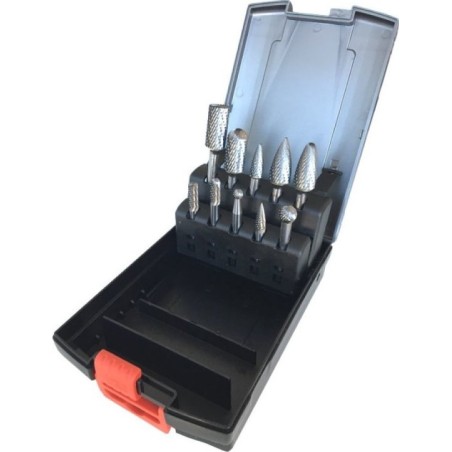 Rhodius Fräserset für Metall, 10-teilig