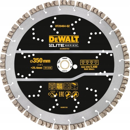 Dewalt DEWALT Diamant-Trennscheibe 350 mm ELITE – Allgemeiner Einsatz