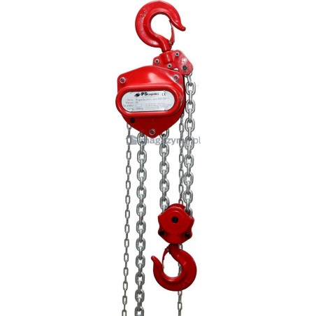 PS Lift Handkettenzug, Tragkraft 3000 kg (Länge 5 m)