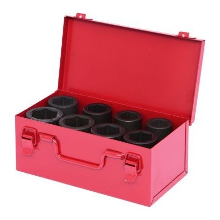 Beschaffung eines 8-teiligen Sechskant-Schlagschraubendreher-Sets von KS TOLLS, 24–38 mm, 1"