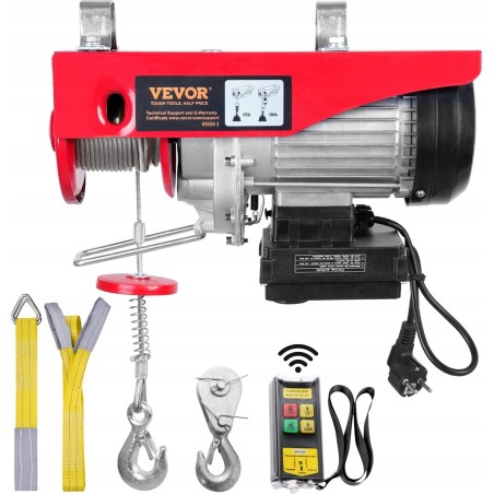 Vevor Elektrische Deckenwinde für die Garage, 250 kg